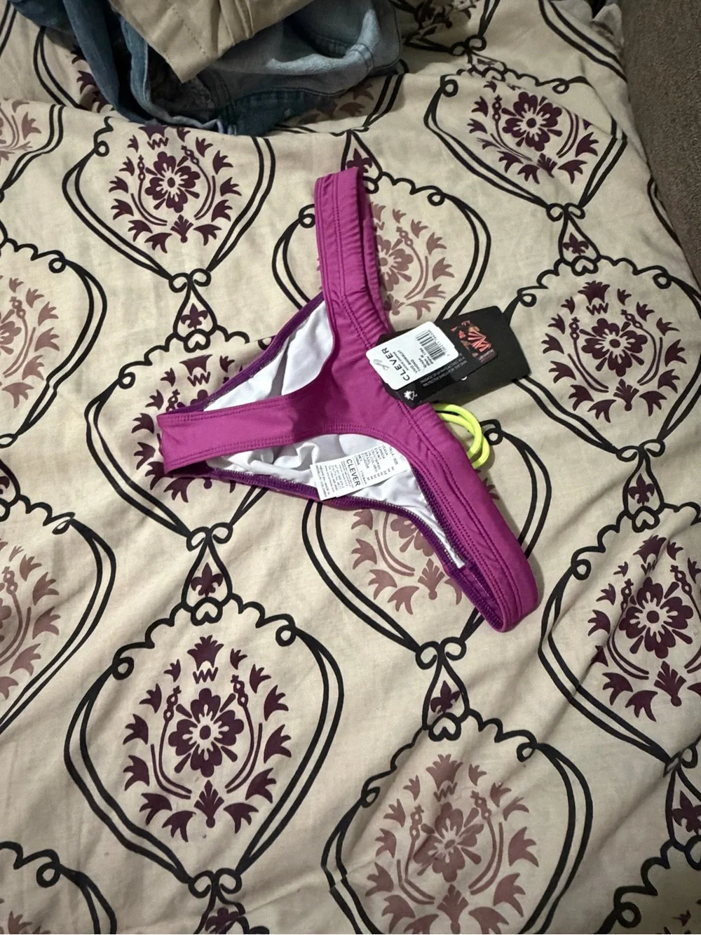 Clever Bright Men's Swim thong medium
